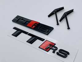 Set Embleme Audi TTRS negru