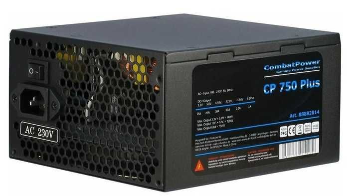 Блок питания Combat POWER CP 750 PLUS на 750W с Active-PFC ATX