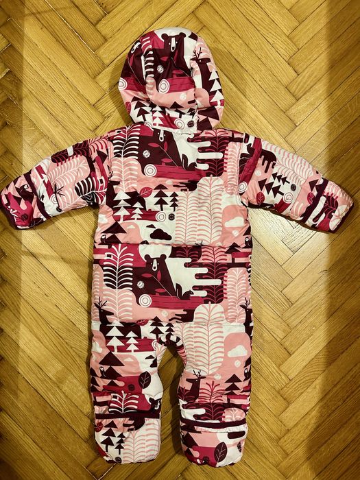 Combinezon Columbia puf si pene 12-18 luni stare f buna