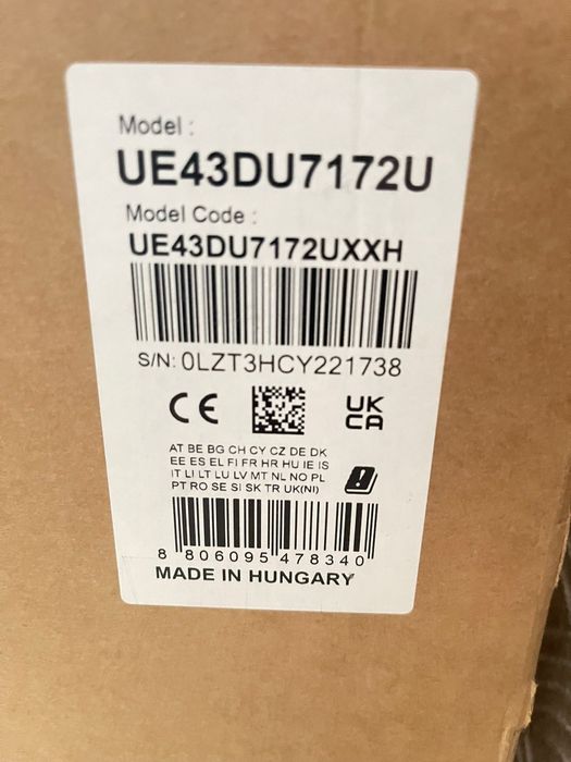 Televizor Samsung Smart DU7100
