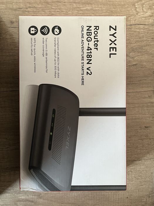 Zyxel NBG418N v2 router