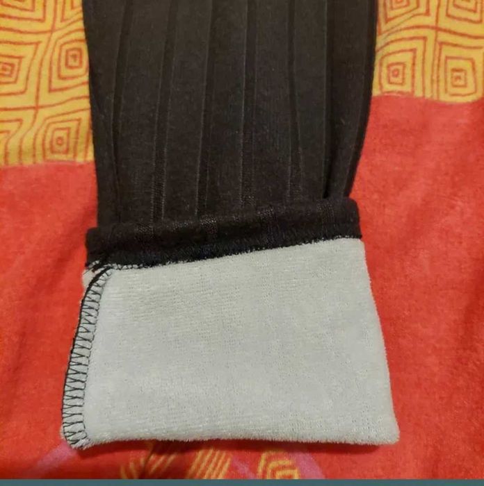 Pantalon drept trcot cu căptușeală