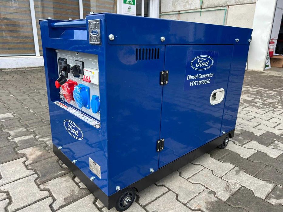 Generator Ford - 7,9 KVA , Silentios , cu AVR (Nou) + Video