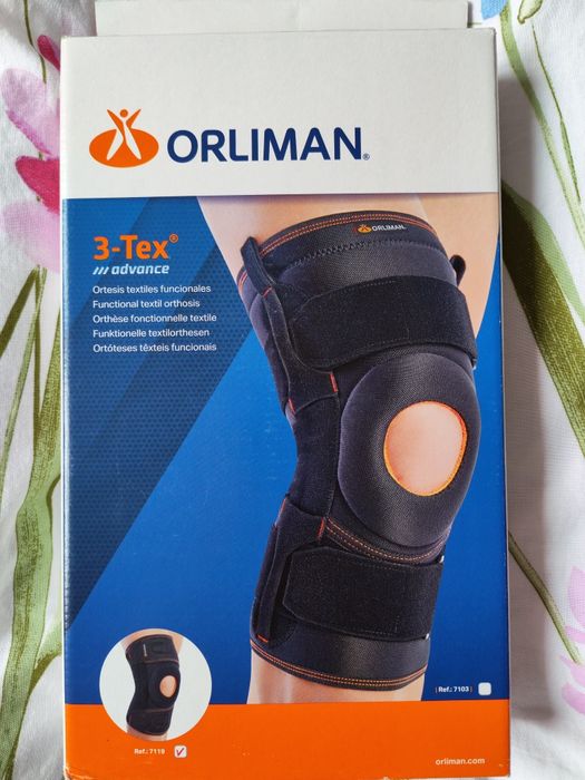 Orteza genunchi Orliman 3-Tex noua, nefolosita