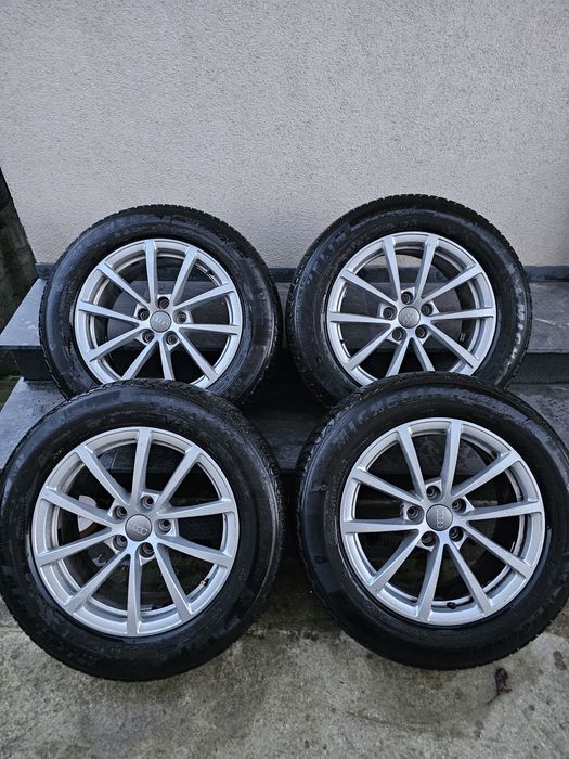 Jante originale Audi R17 + Cauciucuri iarna 225 60 17