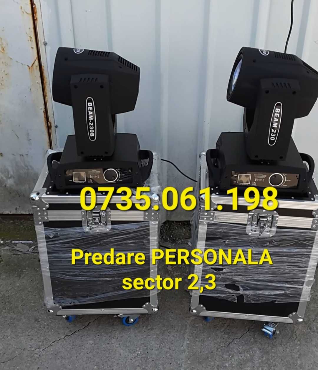 Moving head beam 230 7r osram NOI SIGILATE concerte evenimente mari