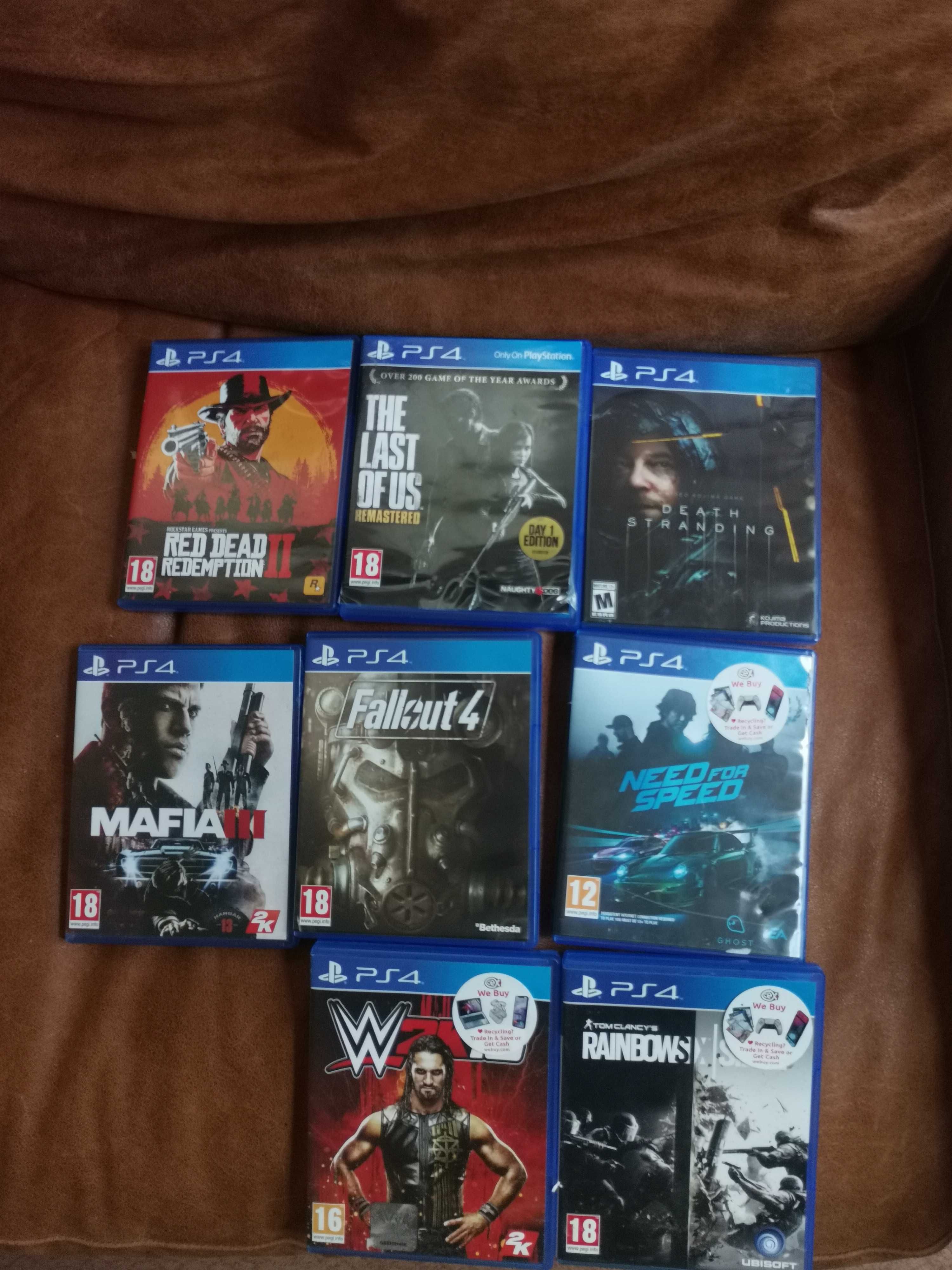 Игри за PLAYSTATION 4 в отлипно състояние.