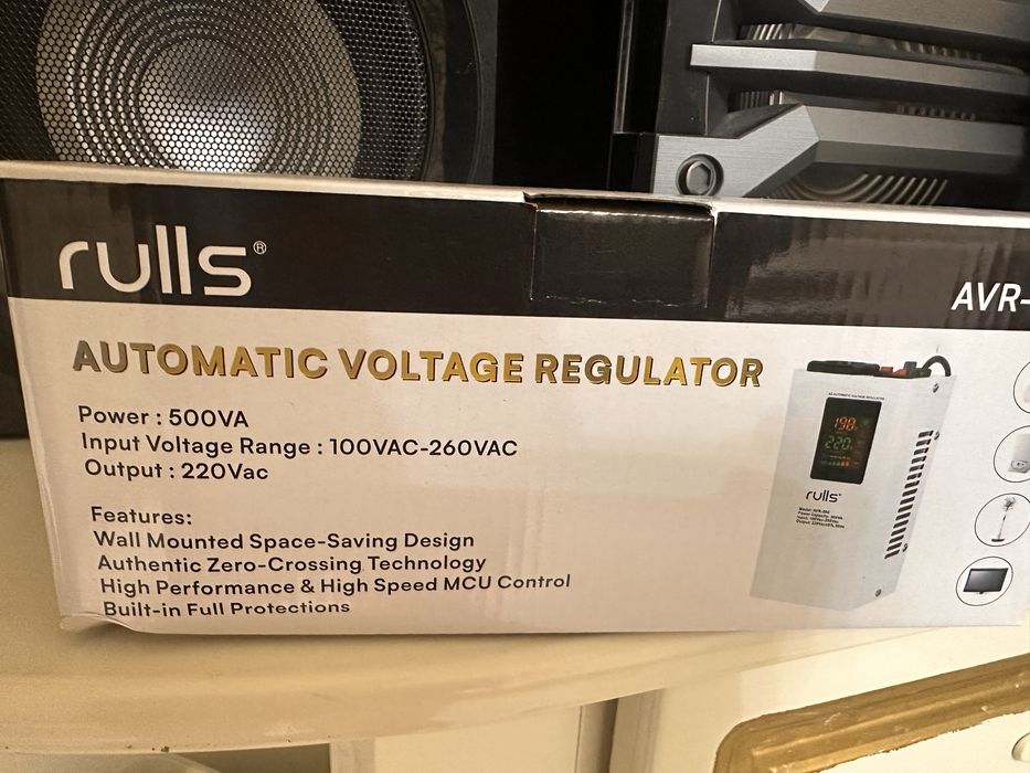 Продается новый Стабилизатор rulls  AVR 500