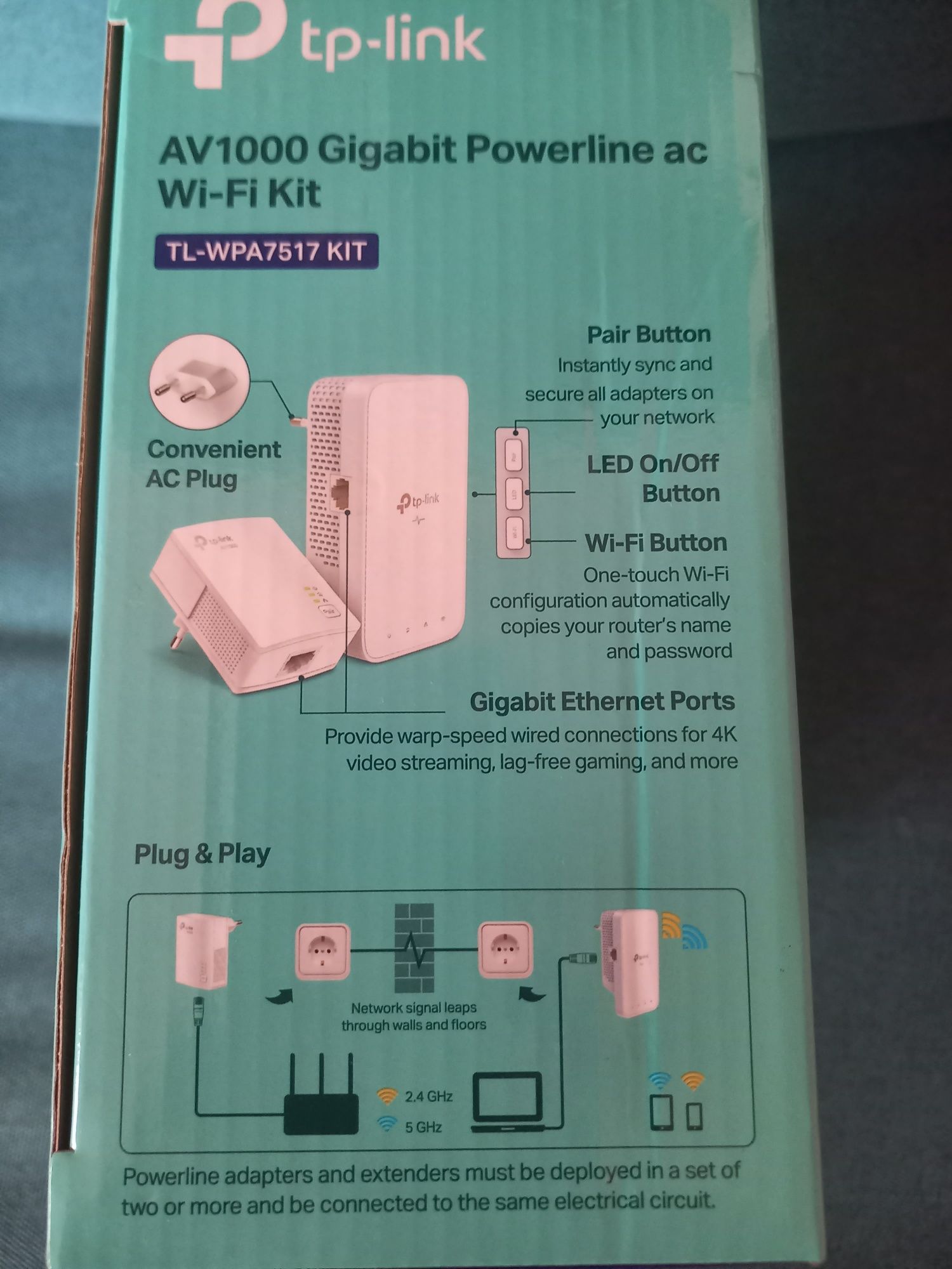 Продавам чисто нов усилвател на Wi-Fi