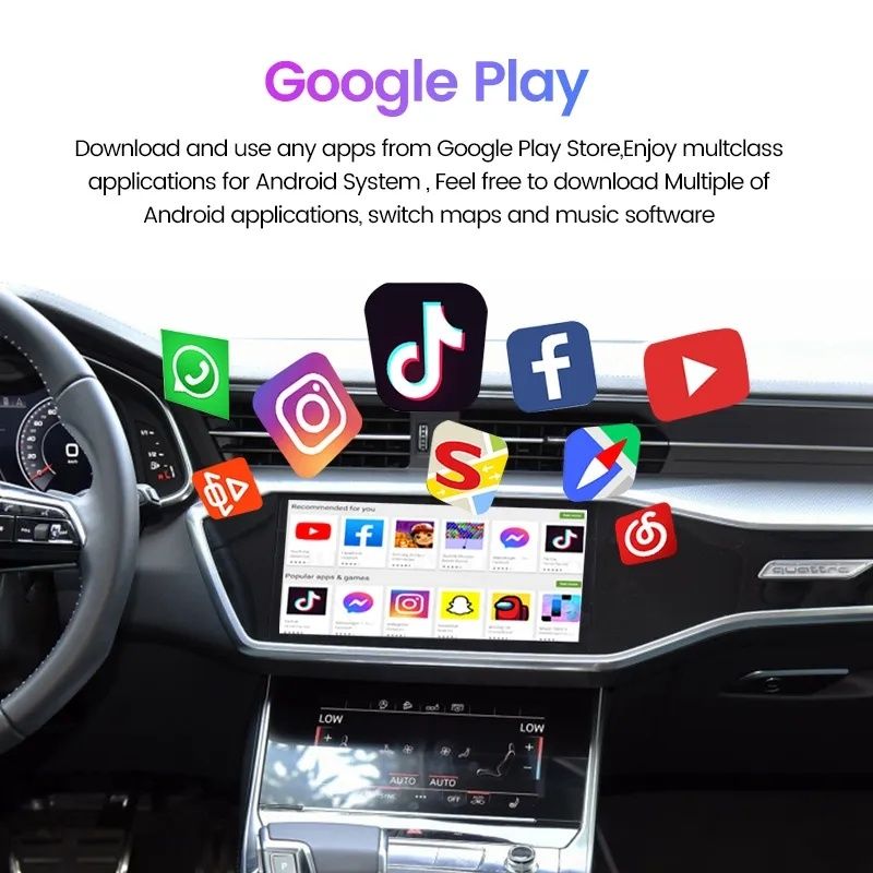 Android BOX за кола android auto carplay андроид ауто vw audi bmw и др