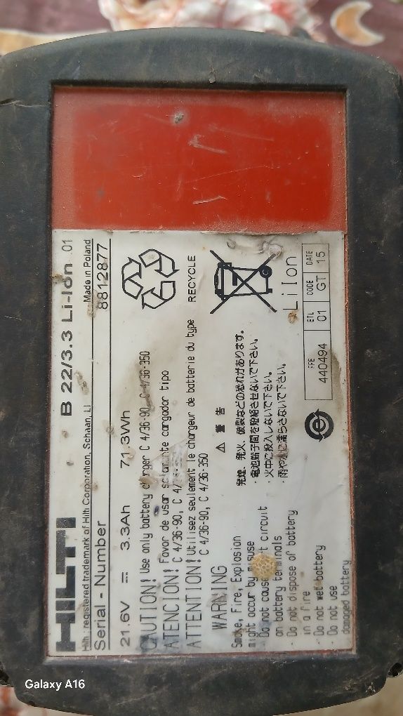 Hilti zarydnik bu GERMANY
