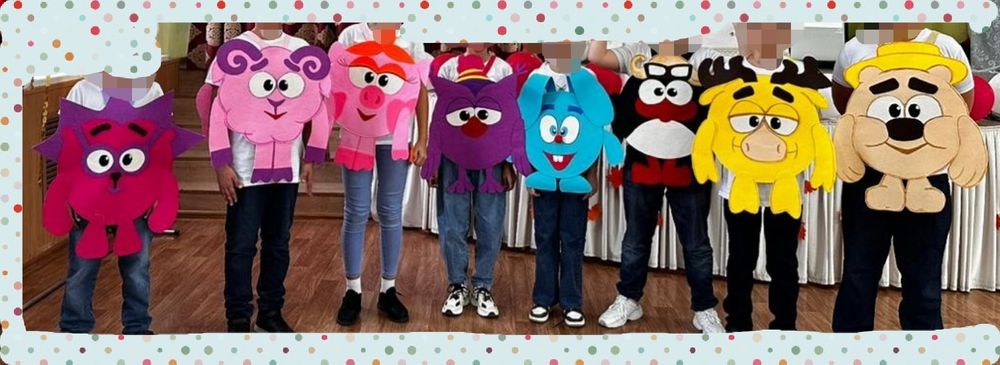 Костюмы смешариков