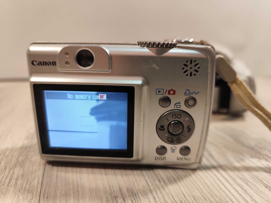 Camera Canon Powershot A550 retro