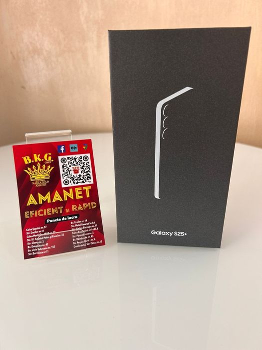 Samsung S25 Plus 256gb sigilat Amanet BKG