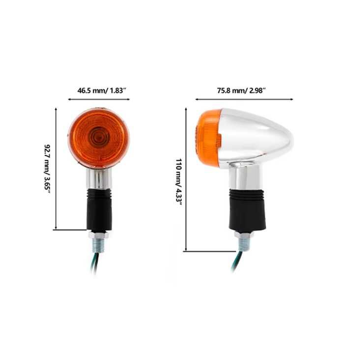 Мигач за мотор, 12V, 1бр