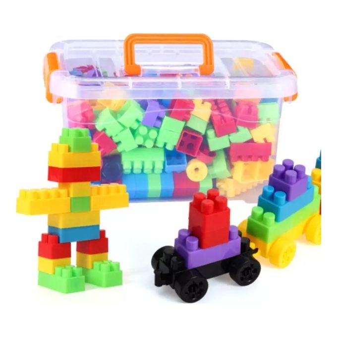 Set piese lego pentru bebelusi model Ciuperucta