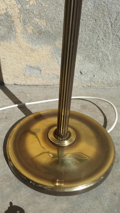 Lampadare vintage din bronz