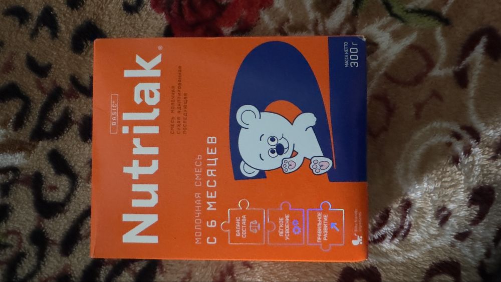 Смесь Nutrilak для кормления с 6 месяцев