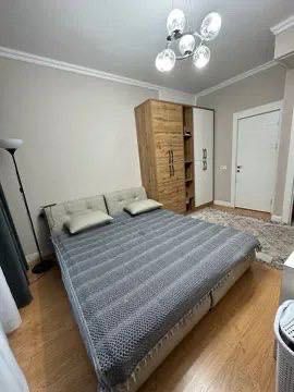Istanbul City Продается 2 комнатная квартира ремонт А.Каххара