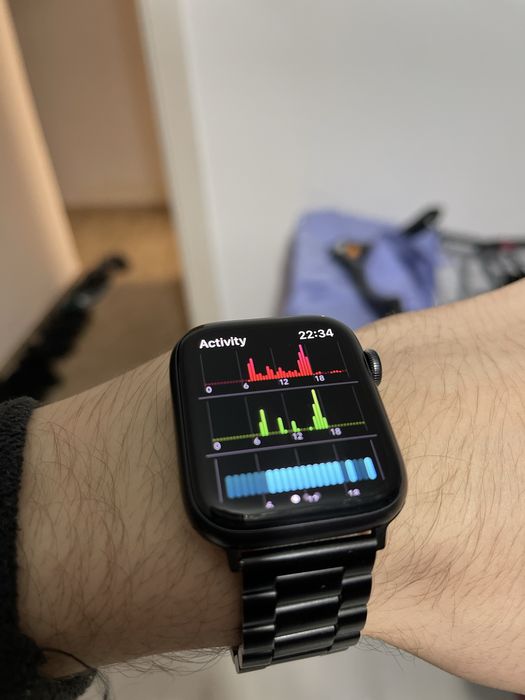 Apple watch 6 44 mm + GSM negru