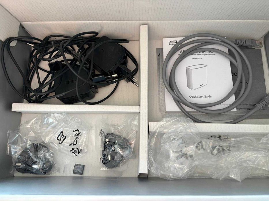 Router Wireless Mesh Gigabit ASUS ZenWiFi AC CT8, Tri-Band