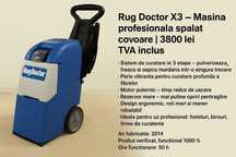 Masina profesionala curatat mochete si covoare 2014 RugDoctor X3