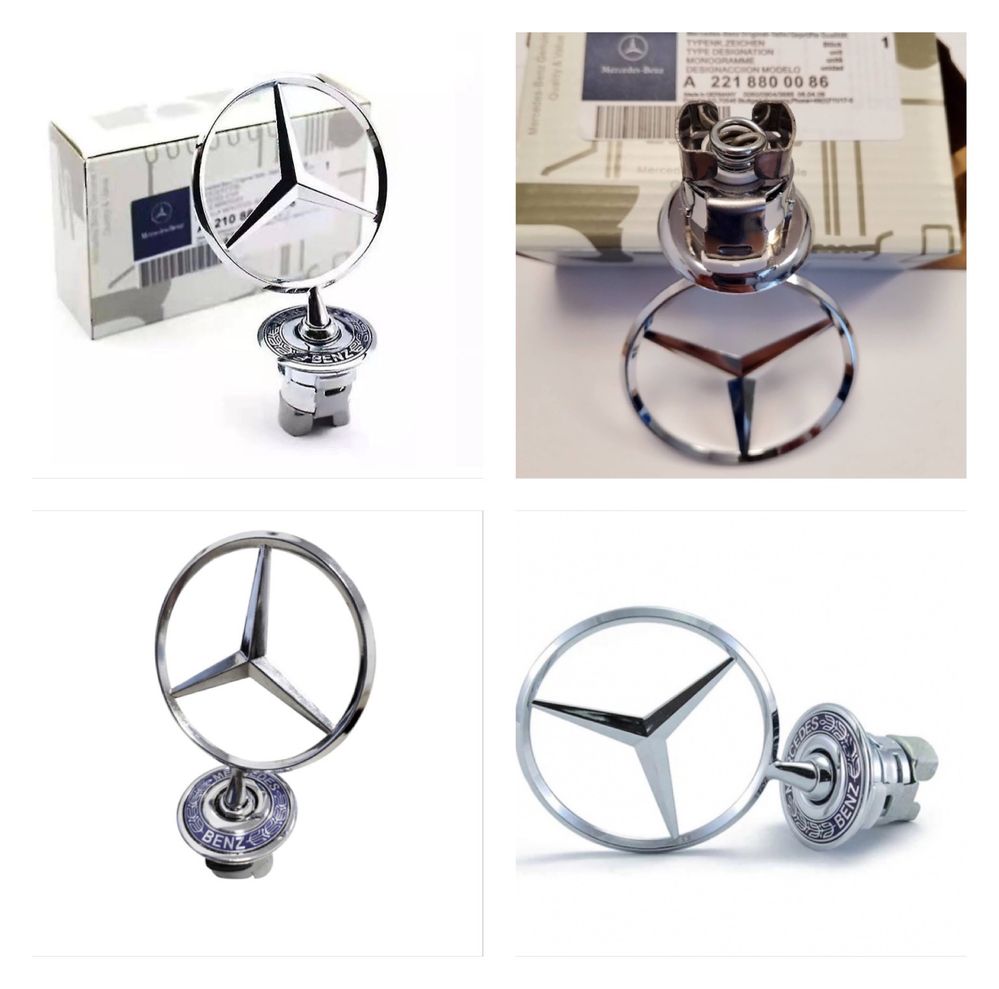 Emblema Mercedes Benz din metal ,produs nou import