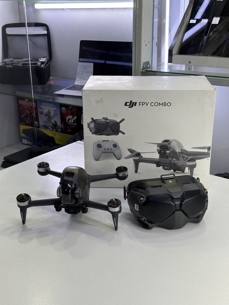 Dji FPV combo полный комплект можно через Каспи