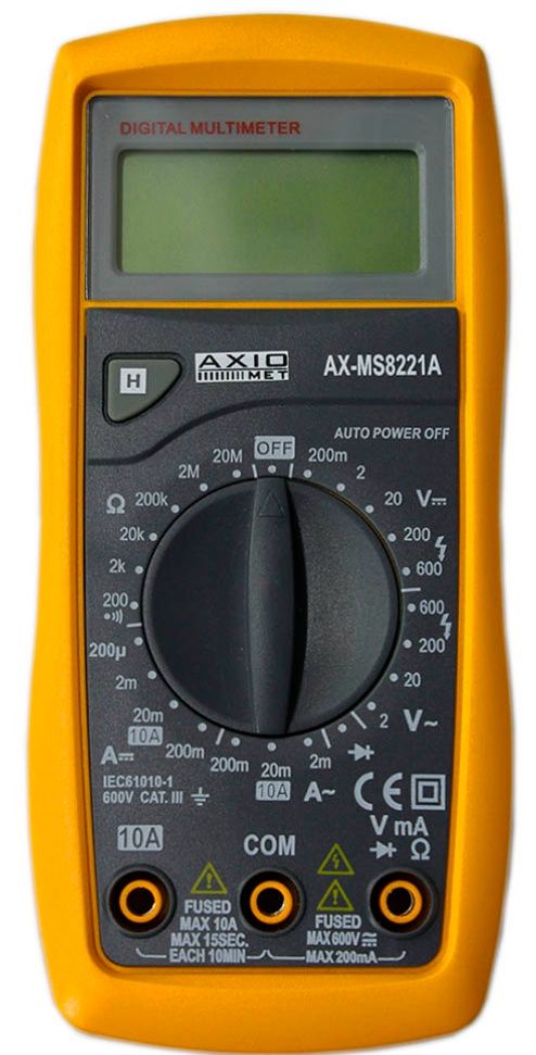 Продавам нов дигитален мултиметър AX - MS8221A

-функция HOLD (задърж