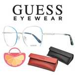 GUESS – Дамски метални рамки за очила "BLUE & GOLD" нови с кутия