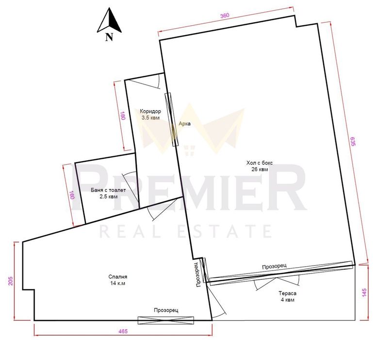 Продава се Двустаен апартамент в Варна, Гръцка махала - 51 кв.м за 3637 €/кв.м - Снимка #8