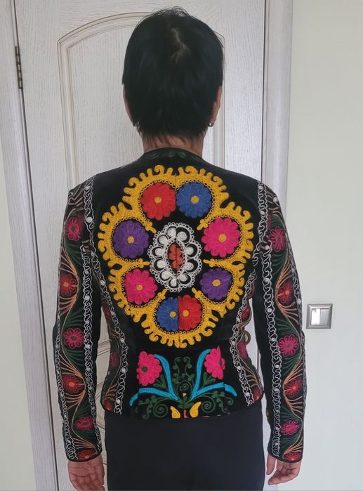 Пиджак ручной работы, женский.  Размер 42