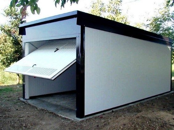 Vand garaje pe structură metalică 7 x 5