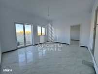 Apartament cu 3 camere, 2 bai si gradina, complet finalizat la asfalt.