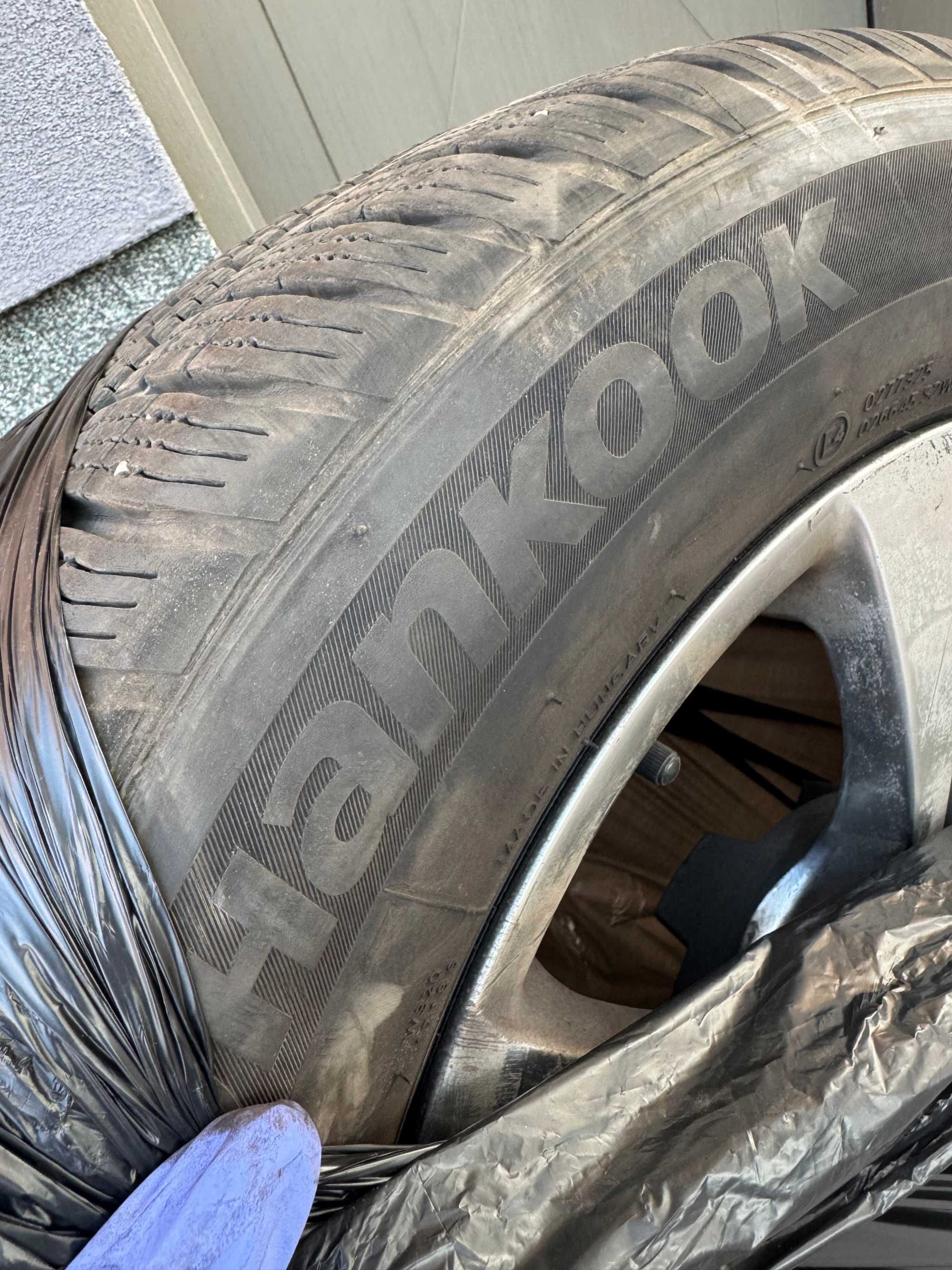 4 броя джанти MMS със зимни гуми Dunlop Winter Sport - 205 60 16