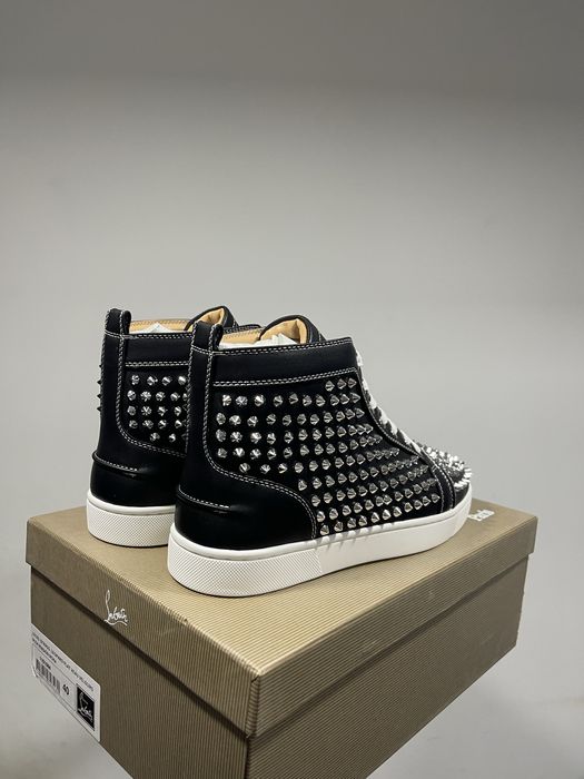 Christian Louboutin High Black Lether