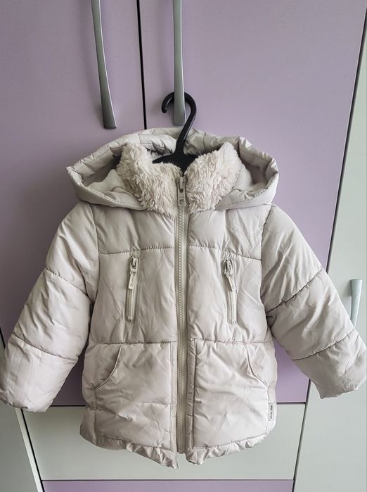 Зимно яке за момиче ZARA