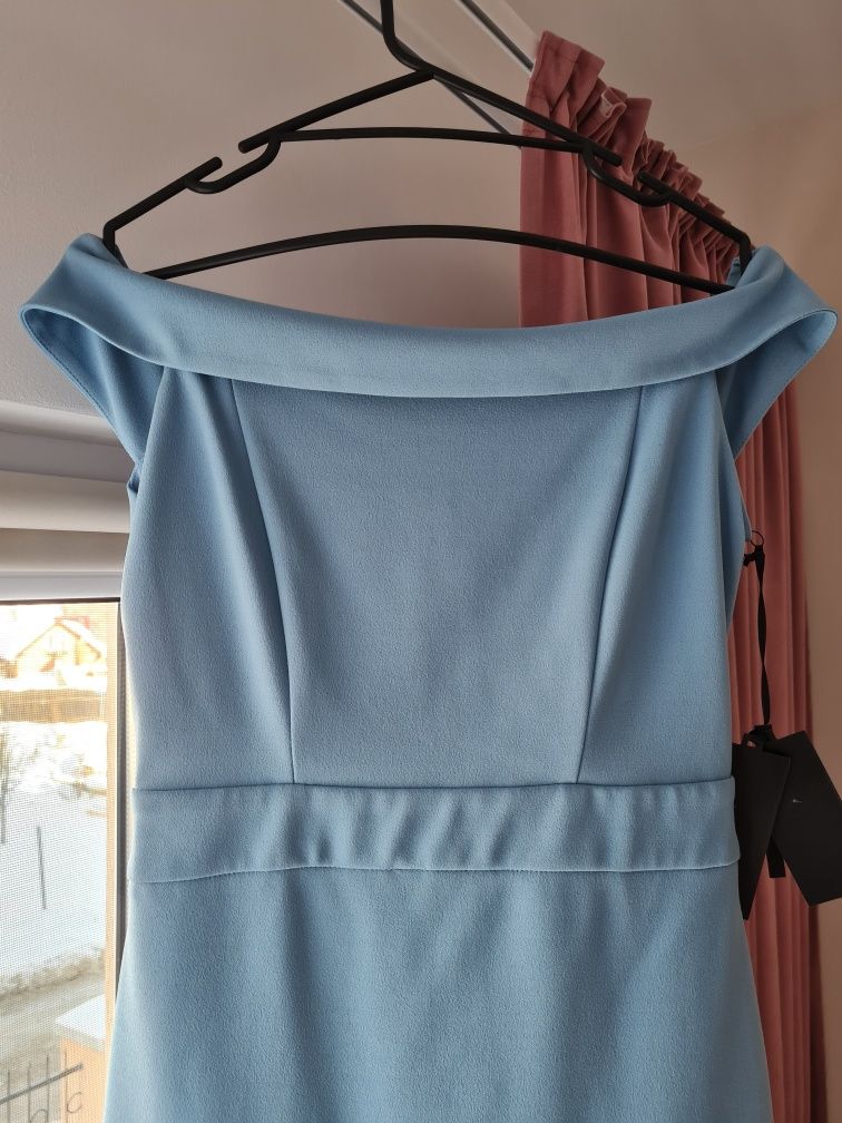 Rochie scurta bleu