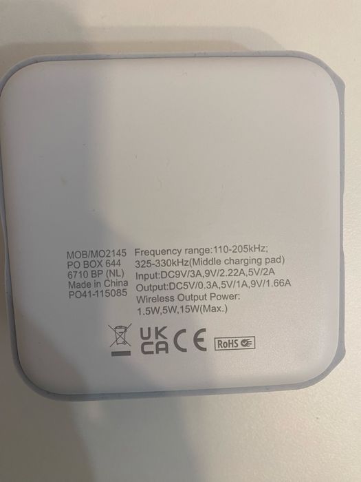 Statie incarcare pliabila ORIO - noua, branduita