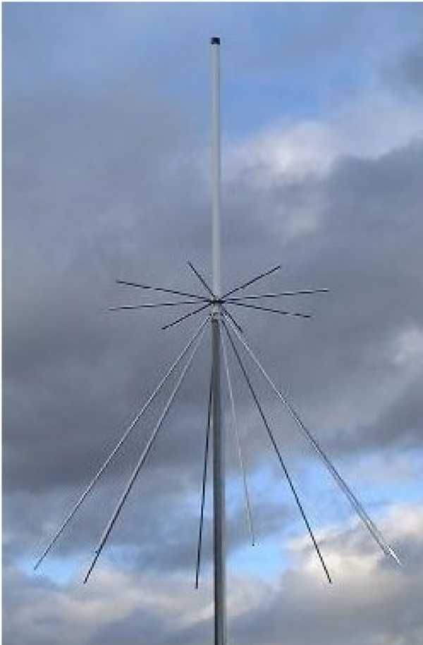 Антена HF Discone