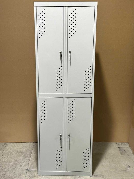 Шкаф металлический для одежды 2-створчатый