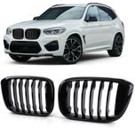 Grile negru lucios pentru BMW X3 G01 X4 G02 de la 17