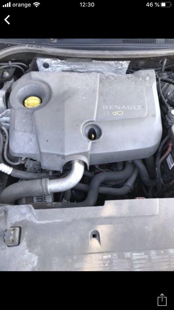 Motor 1.5 dCi euro 4 K9K832 Renault Megane 3 an 2009