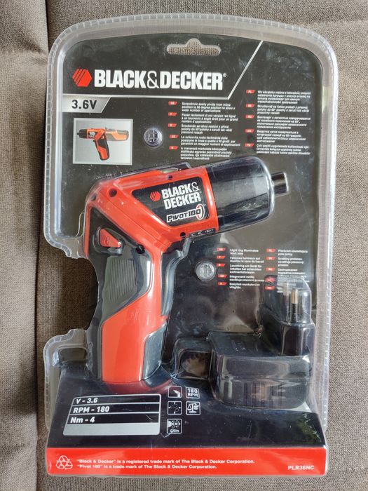 Surubelnita electrica pivotanta 180* Black&Decker sigilata