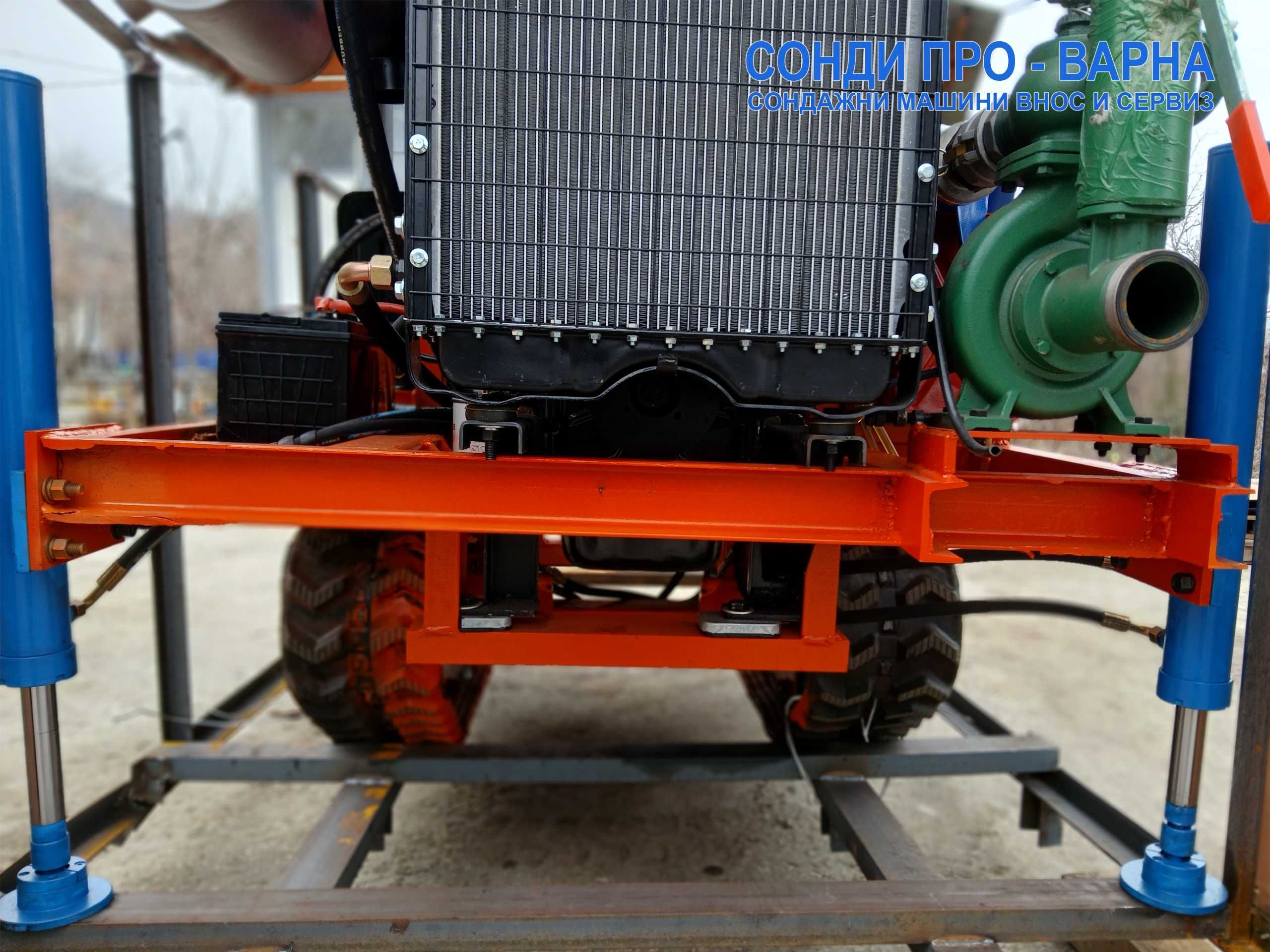 Нова Професионална Сондажна машина Track-260CN до 260 м (без тръби)