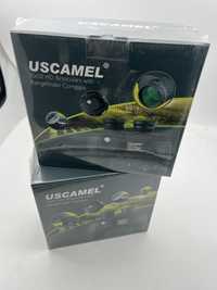 Uscamel 10x50 HD Binoclu militar cu telemetru Compass Telescop