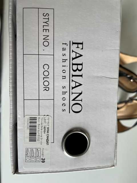 Сандали  Fabiano, р-р 39