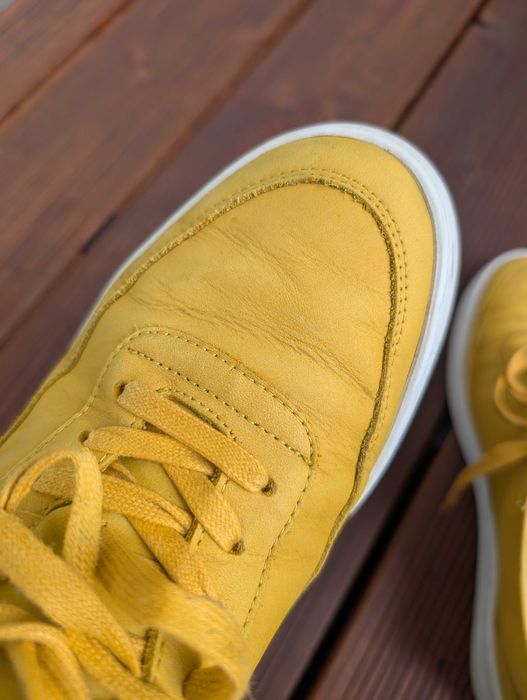 Adidasi Filling Pieces Mondo Low Ripple, galbeni, piele, marime 42