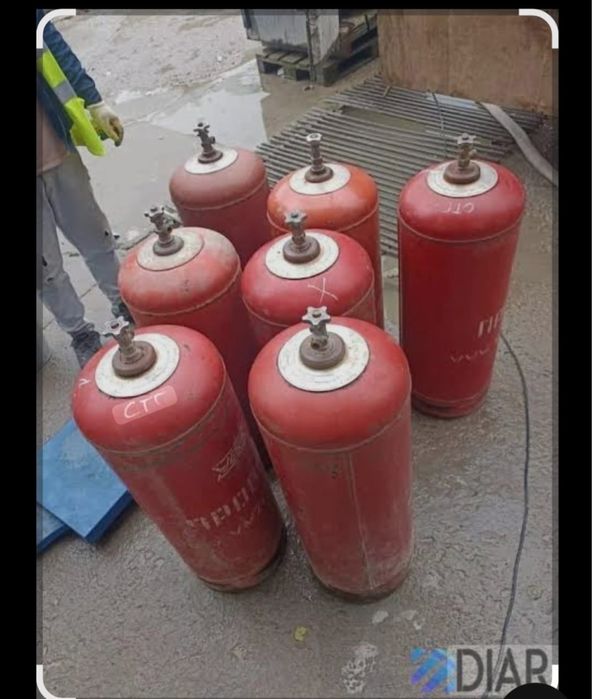 Газовый балон три штуки