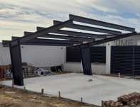 Copertine metalice auto/ carporturi metalice/